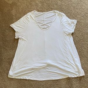 Slouchy White Shirt
